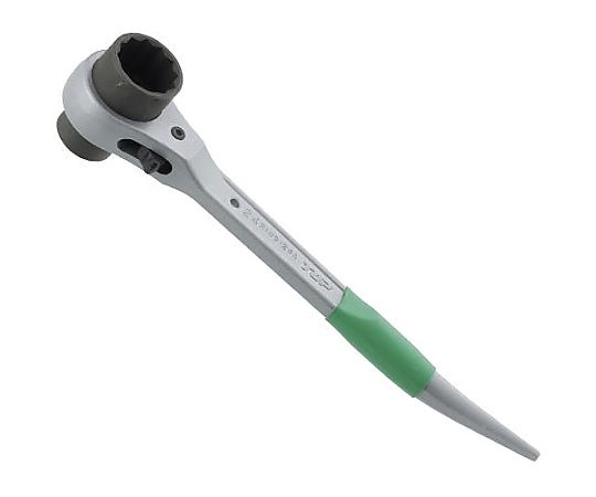 19x24mm/241mm 両口ﾗﾁｪｯﾄﾚﾝﾁ(ｼｮｰﾄ･ｱﾙﾐ合金)