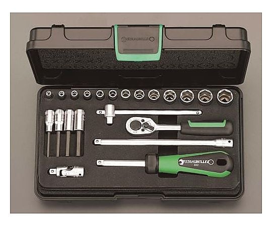 1/4"DR ソケットレンチセット