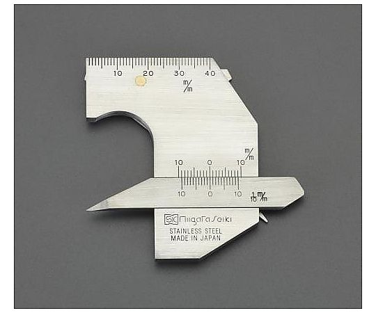 溶接ゲージ(ｽﾃﾝﾚｽ製)