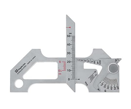 溶接ゲージ(ｽﾃﾝﾚｽ製)