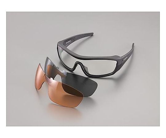 セーフティーグラス(ﾚﾝｽﾞ3色ｾｯﾄ付)