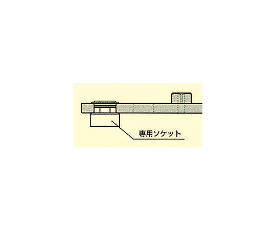 63-3263-46 10x21.5mm ｵﾌｾｯﾄｱﾀﾞﾌﾟﾀｰ用ソケット EA813A-310 【AXEL