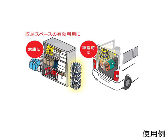 63-3264-17 コードリール（防雨・アース付） AC125V/15A/30m EA815BF