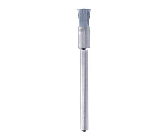 3.2mm/3.2mm軸 軸付ﾌﾞﾗｼ(ｽﾁｰﾙﾜｲﾔｰ/2本入) EA818E-113A