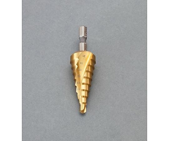 5-21㎜ ステップドリル(1/4"六角軸･HSS)