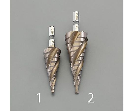 4-26mm ｽﾃｯﾌﾟﾄﾞﾘﾙ(六角軸･HSSﾁﾀﾝｺｰﾃｨﾝｸﾞ)