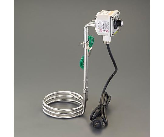 AC100V/1.0kW 油用投込みヒーター(温調付) EA896AH-2