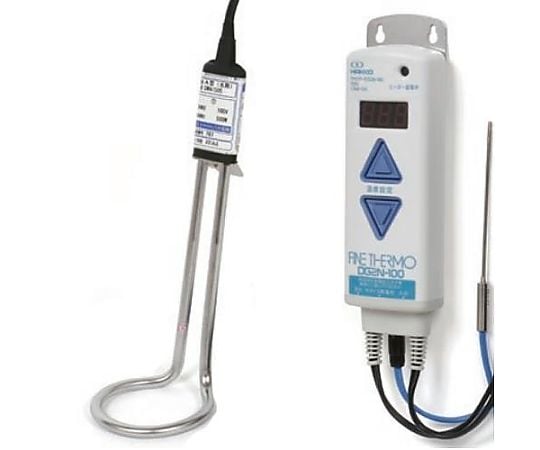 AC100V/ 500W 投込みヒーター(温度ｺﾝﾄﾛｰﾗｰ)