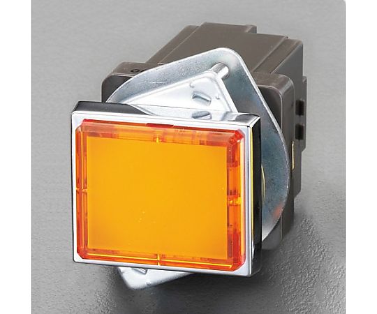 AC100V  ＬＥＤ表示燈(角型・橙)