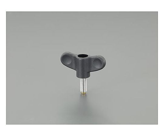 M6x20mm 雄ねじウイングノブ(黄銅ﾁｯﾌﾟ付)