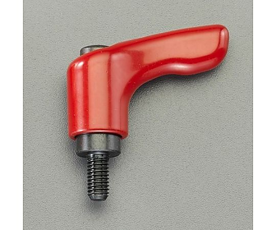 M5x25mm 雄ねじミニクランプレバー(ﾚｯﾄﾞ)