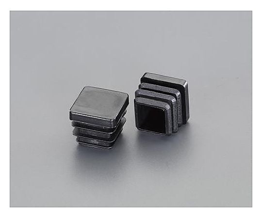 30×30mm 角型保護キャップ（クロ/4個）