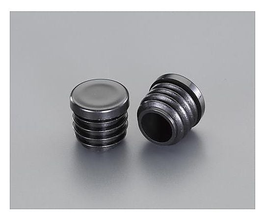 φ22mm 丸型保護キャップ(ｸﾛ/4個)