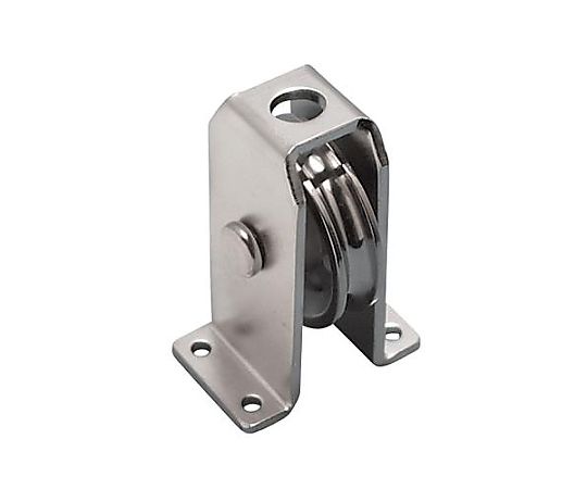 107mm 縦型固定滑車(ｽﾃﾝﾚｽ製)