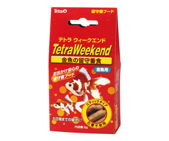 現在受注を停止している商品です テトラ ウィークエンド 金魚用 9g 63 3325 79 Axel アズワン