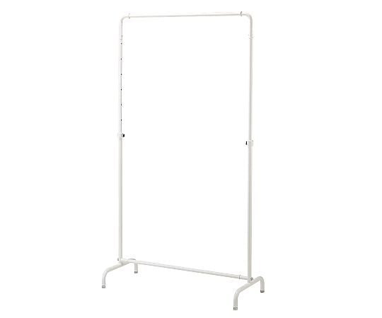 丸パイプハンガーラック ホワイト 幅90 cmインハングタイプ 