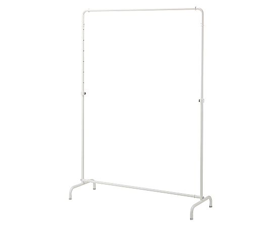 丸パイプハンガーラック ホワイト 幅120 cmインハングタイプ 