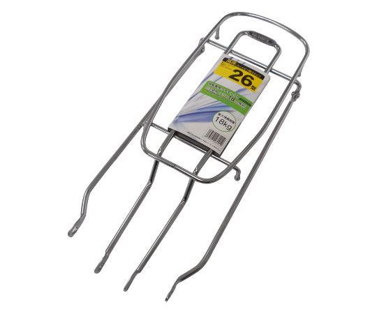 リヤキャリア　26型高床　メッキ