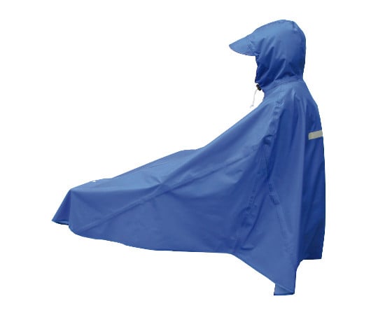 サイクルポンチョ　ブルー