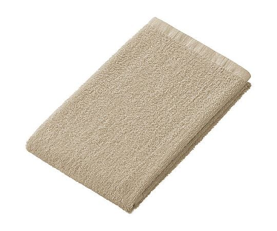 ノモス 抗菌防臭 フェイスタオル ベージュ 1ケース（2枚×60袋入）