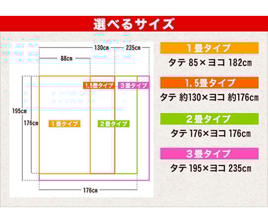 ホットカーペット　本体　3畳用　NU-301
