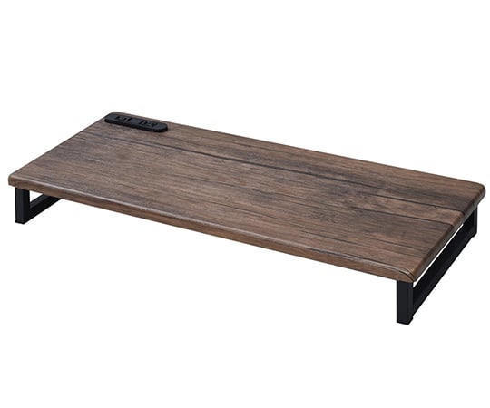 モニタースタンド（コンセント付）　59×25cm　アンティークブラウン　DTSE-5925(ABRS/BK)