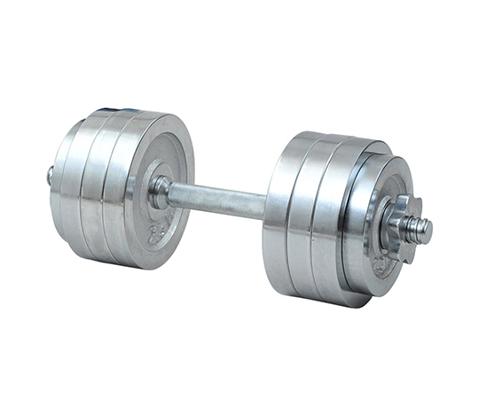 63-3961-07 クロムダンベルセット 10kgセット SD-10 【AXEL