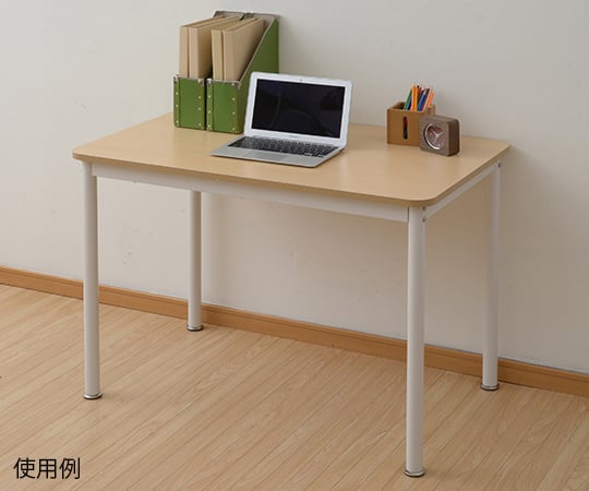 63-3962-82 フリースタイルデスク 100×60cm 木目ナチュラル MFD-1060R 