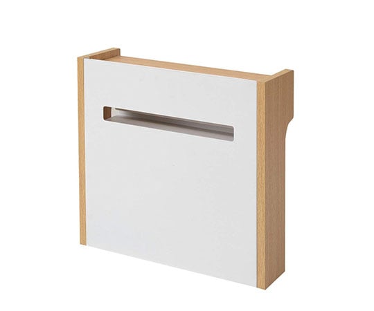 コード収納　ケーブルボックス　ナチュラル