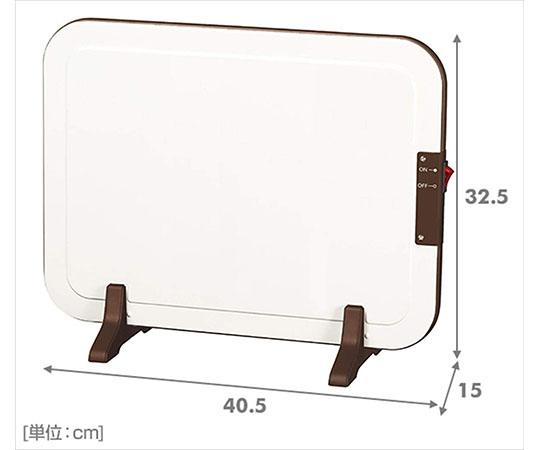 現在受注を停止している商品です］ミニパネルヒーター ホワイト DP