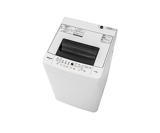 取扱を終了した商品です］全自動洗濯機 4.5kg ホワイト HW-T45A