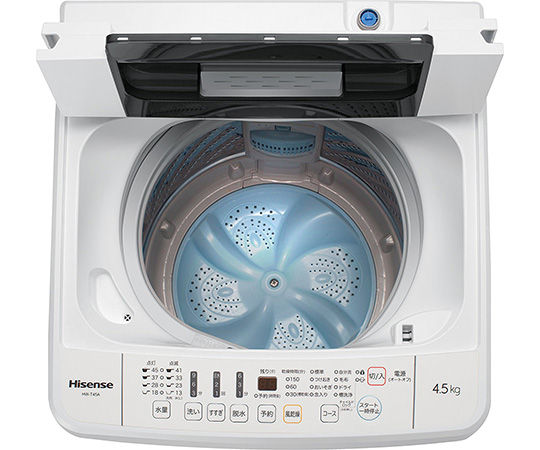 取扱を終了した商品です］全自動洗濯機 4.5kg ホワイト HW-T45A