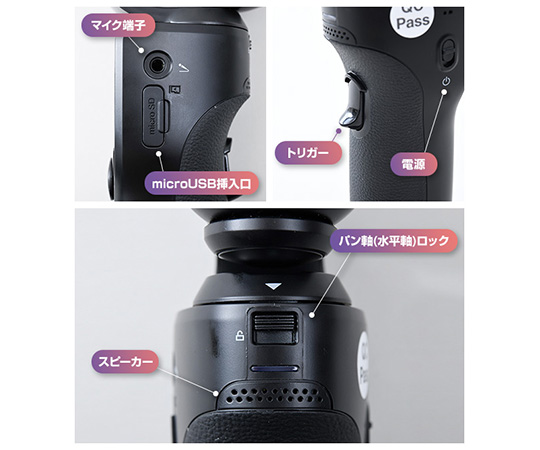 ［取扱停止］3軸　ジンバル　一体型　4K　ビデオカメラ　ブラック　RM-K1