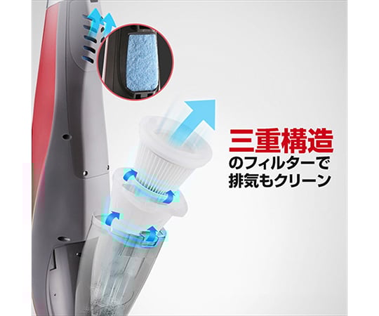 商品画像：日本電興 ND-SWG8000 電動モップバキュームプラス 充電式回転 2