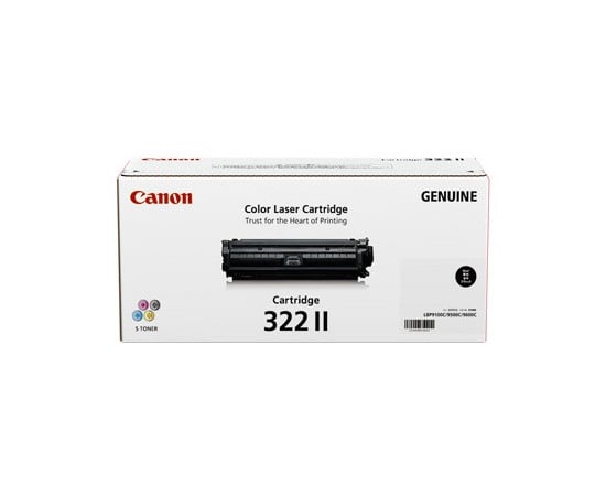 CANON　トナーカートリッジ322II　ブラック　2653B001　CRG-322IIBLK