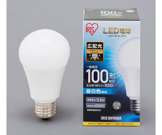 LED電球 広配光 100形相当 昼白色 LDA14N-G-10T5｜アズキッチン