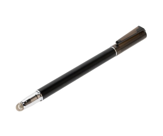 先端を交換できるタッチペン なめらかタイプ ブラック STP-L01/BK
