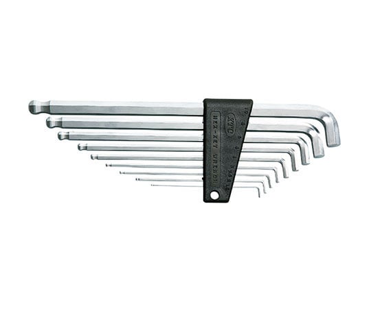 63-4034-10 ロング六角レンチ首下 ショートタイプセット HLDS2509