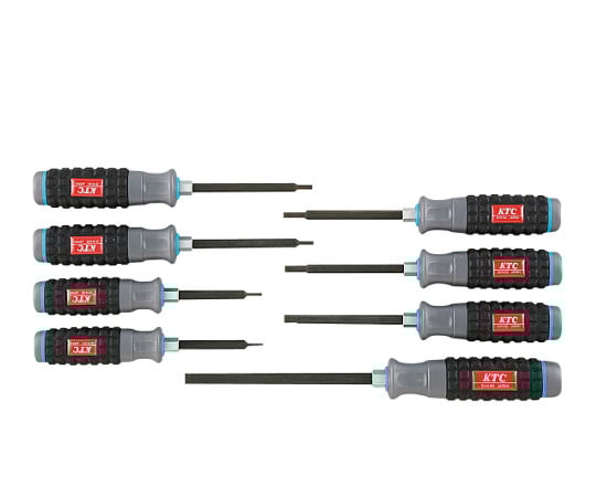 樹脂柄ヘキサゴンドライバセット　8本組