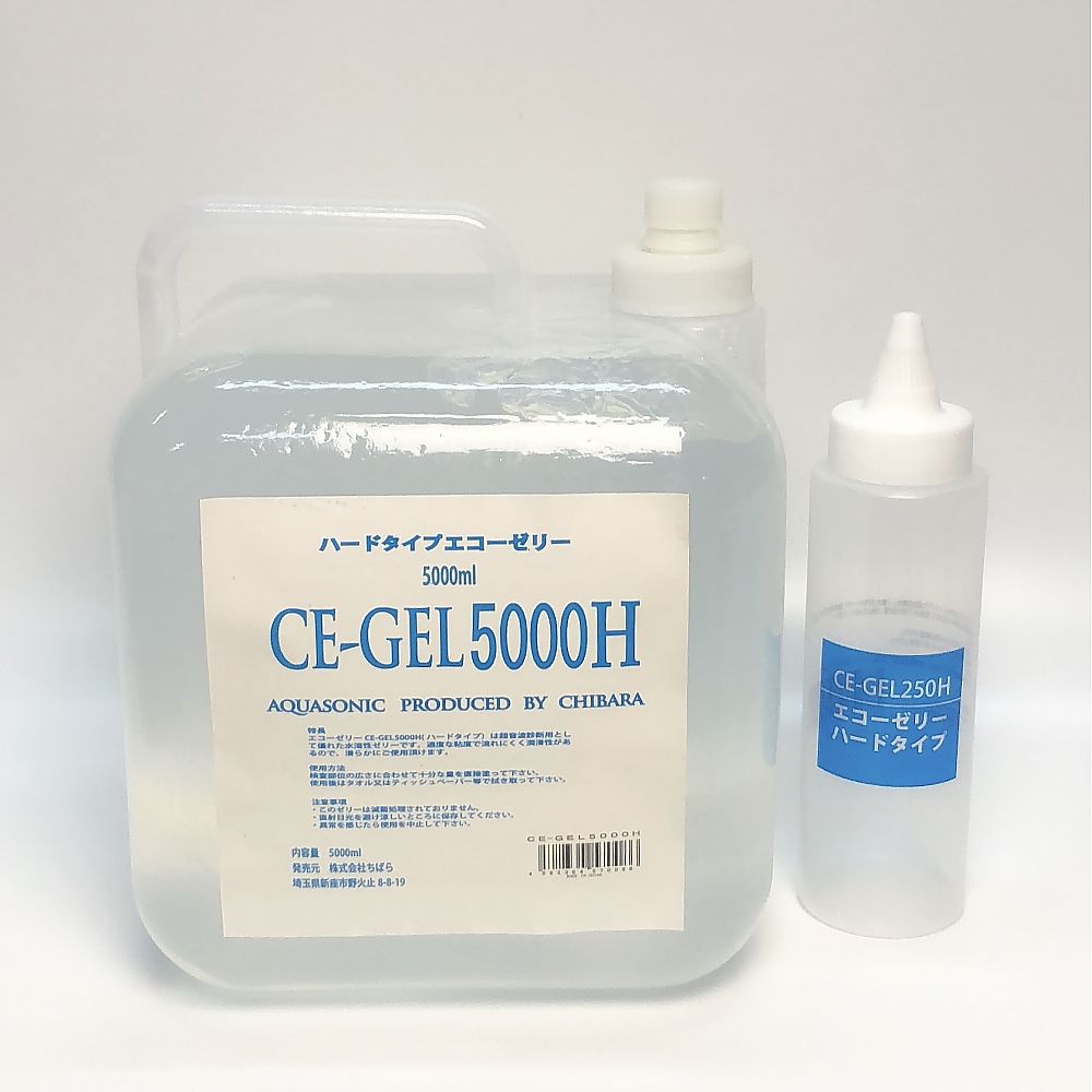 エコーゼリー 5L×1個入 ハードタイプ(超音波検査用) CE-GEL5000H