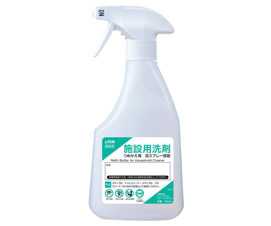 施設用洗剤　つめかえ用泡スプレー容器　500mL×12入　YAWS500