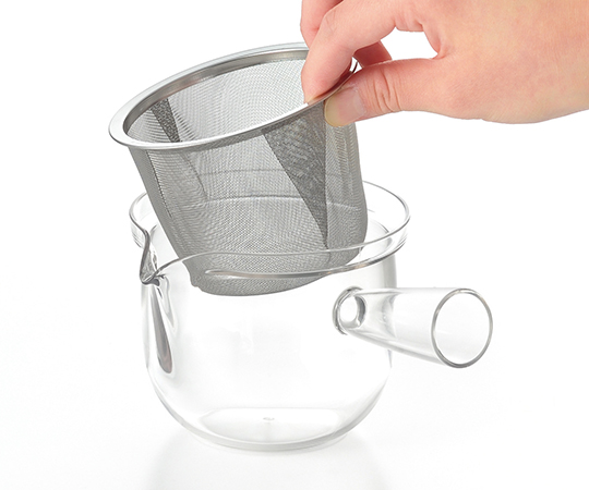 クリアティーポット lステンレスメッシュ急須タイプ tw 3738