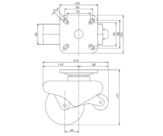 63 4150 55 段差乗り越えキャスター Bp型 2個入 Bpt125rhkp2sf Dd9090 Axel アズワン 63 4150 55 段差乗り越えキャスター Bp型 2個入 Bpt125rhkp2sf Dd9090 Axel アズワン