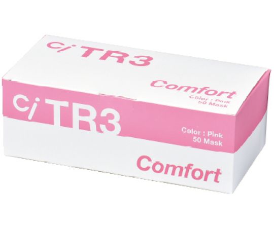 TR3 コンフォートマスク ピンク (Sサイズ) 50枚入