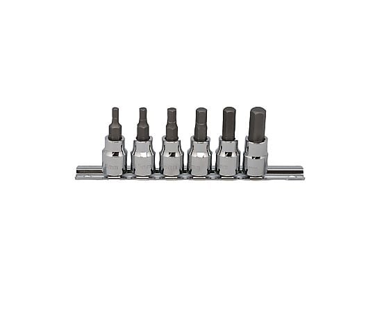ヘックスビットソケットセット　6PCS　3/8DR