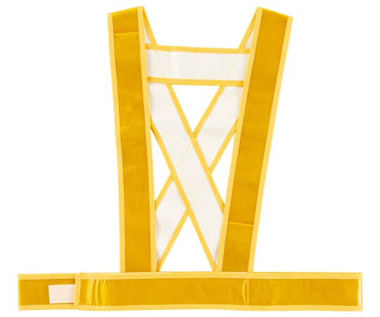 タスキ型ベスト-SG　安全反射ベスト（ショート丈タイプ）