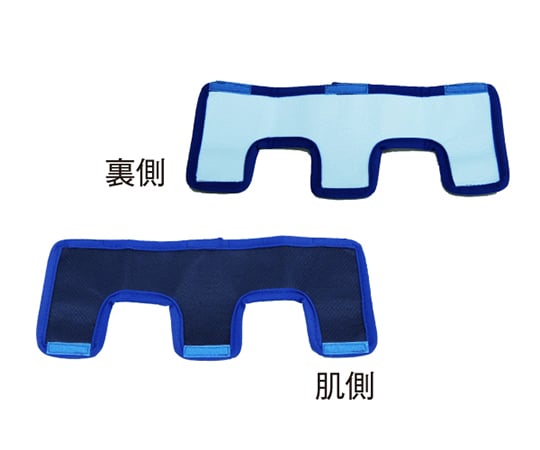 熱中症予防対策商品　シリカクリン　ヘルメット用おでこパッド