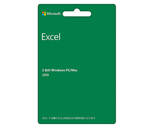 microsoft Excel 2019 永続版 PC2台
