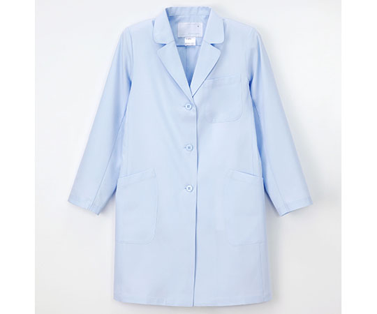 女子シングル診察衣　ブルー　M
