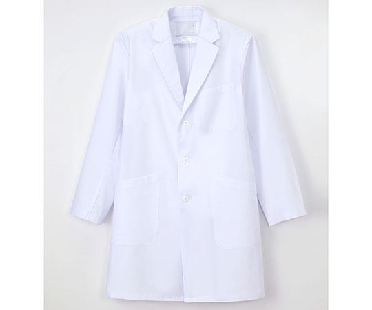 男子シングル診察衣　ホワイト　M